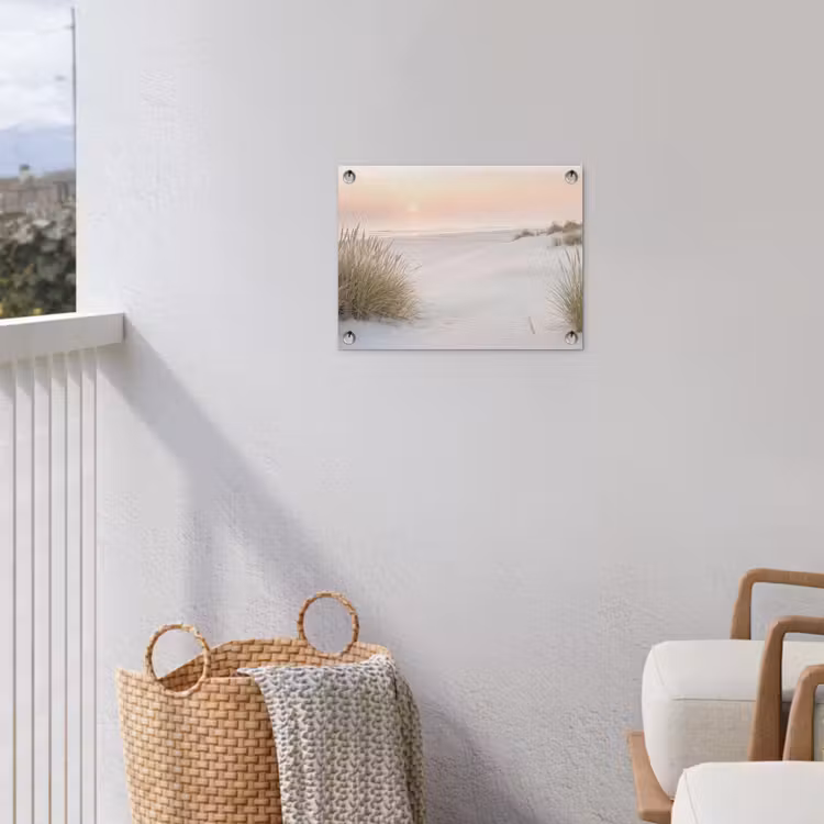 Horizon - Duinlandschap - Zand tuinposter los doek klein -sfeer8