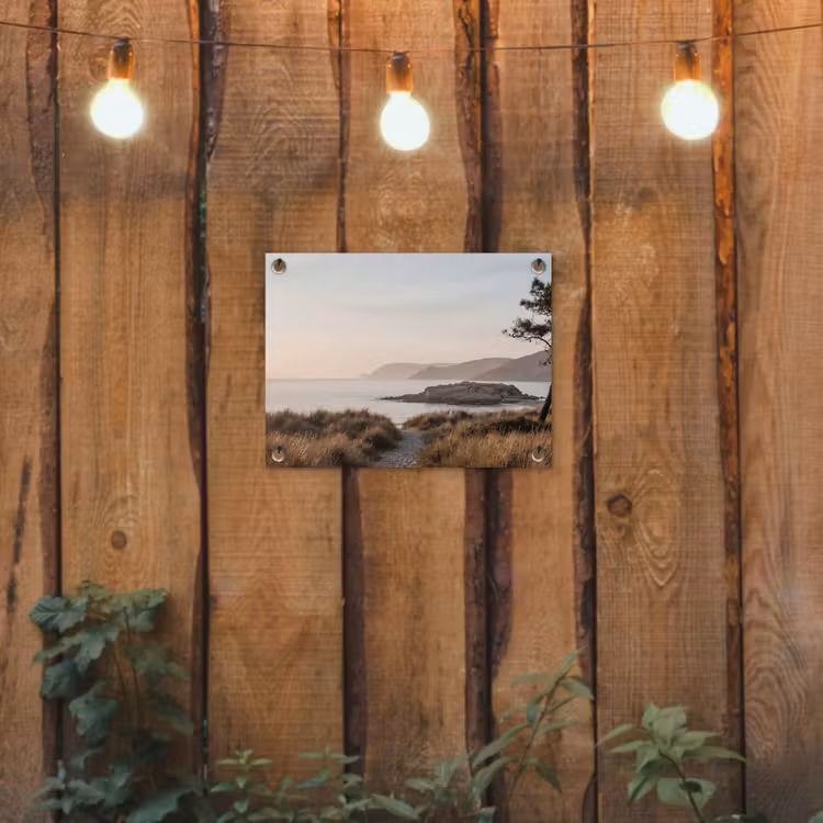 Landschap - Kust - Duinen tuinposter los doek klein -sfeer1