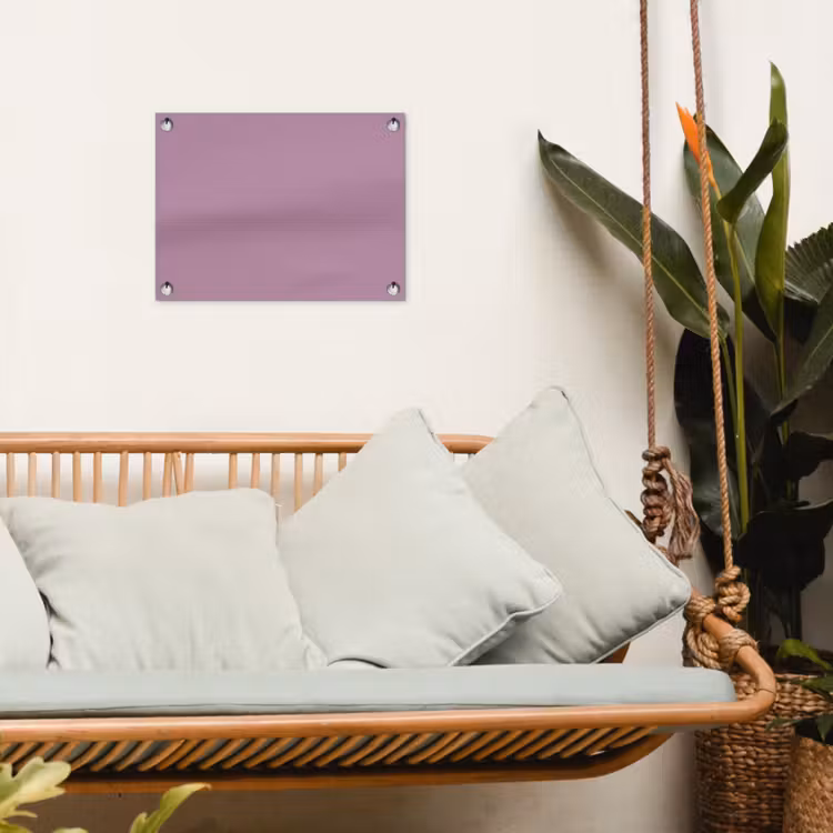 Lilac - Paars - Mauve tuinposter los doek klein 239 -sfeer7