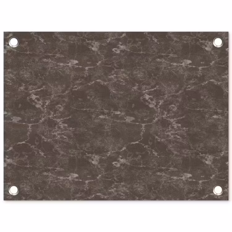Marmer - Aders - Bruin tuinposter los doek klein 239 -3d