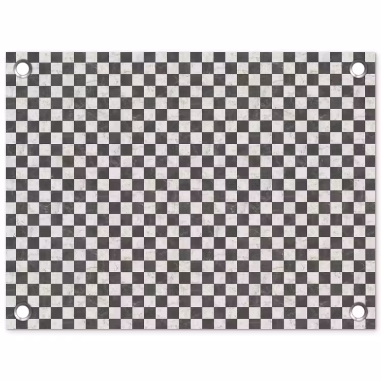 Marmer - Patroon - Grijs tuinposter los doek klein 239 -3d