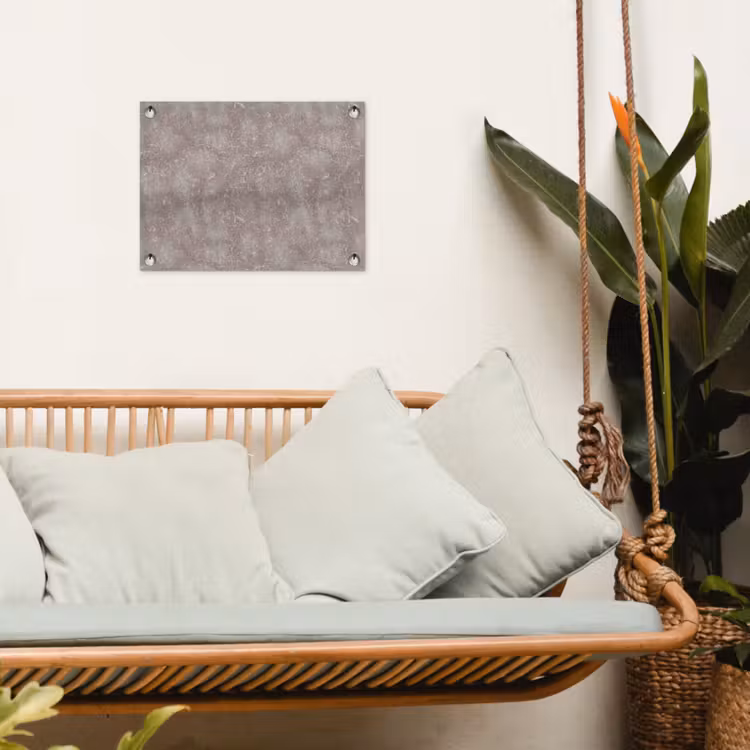 Marmer - Patroon - Mauve tuinposter los doek klein 239 -sfeer7