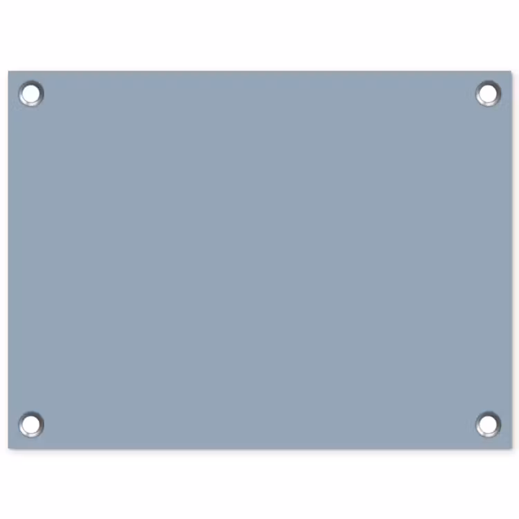 Mellow - Breeze - Blauw tuinposter los doek klein 239 -3d