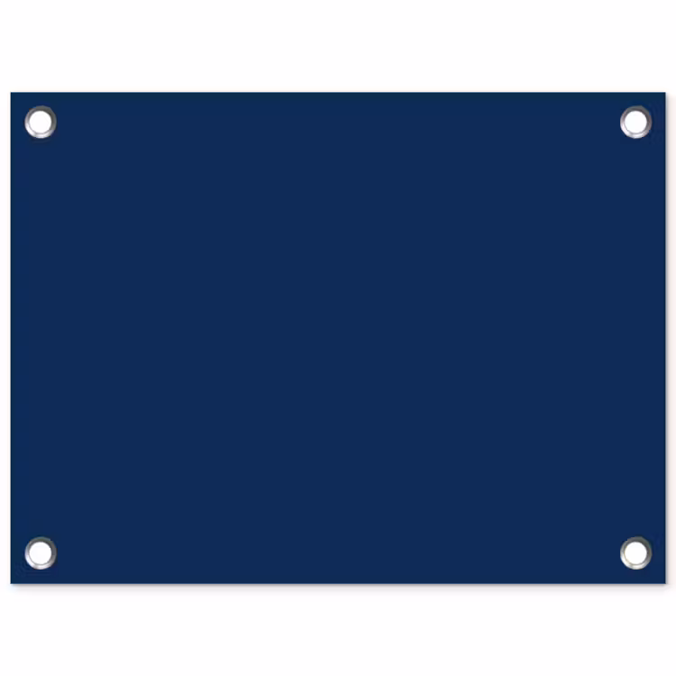 Midnight - Navy - Blauw tuinposter los doek klein 239 -3d