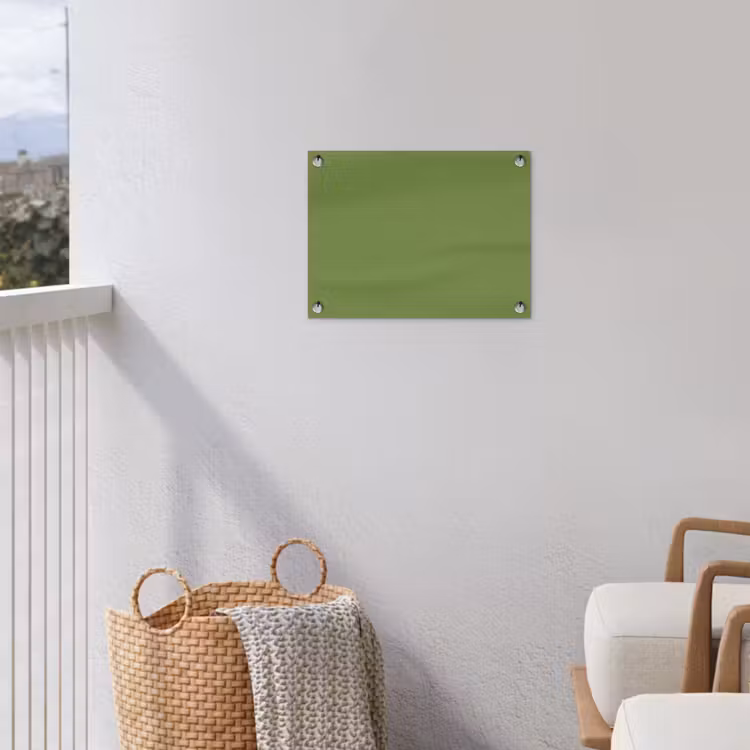 Moss - Green - Groen tuinposter los doek klein 239 -sfeer8