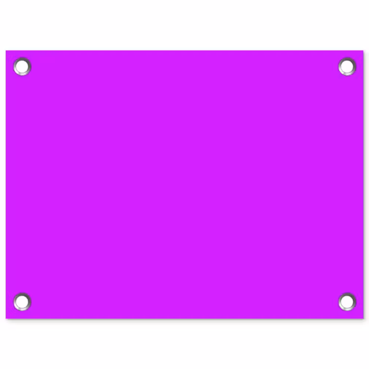 Neon - Orchid - Paars tuinposter los doek klein 239 -3d