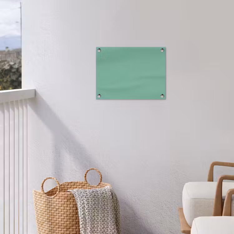 Ocean - Jade - Groen tuinposter los doek klein 239 -sfeer8