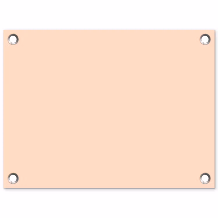 Pale - Peach - Nude tuinposter los doek klein 239 -3d