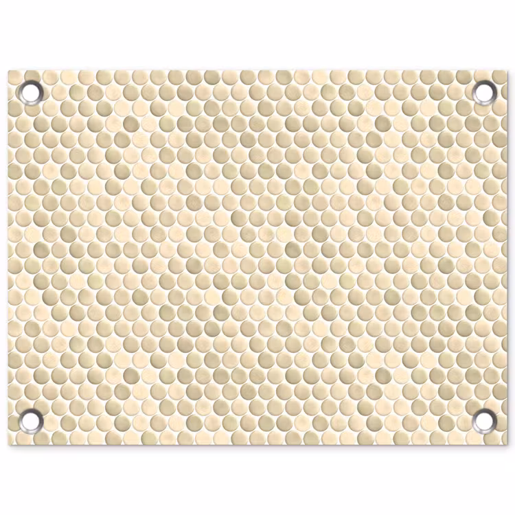 Penny - Mozaïek - Zand tuinposter los doek klein 239 -3d