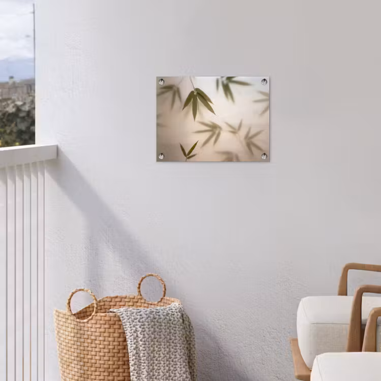 Planten - Bladeren - Natuur - Groen tuinposter los doek klein -sfeer8