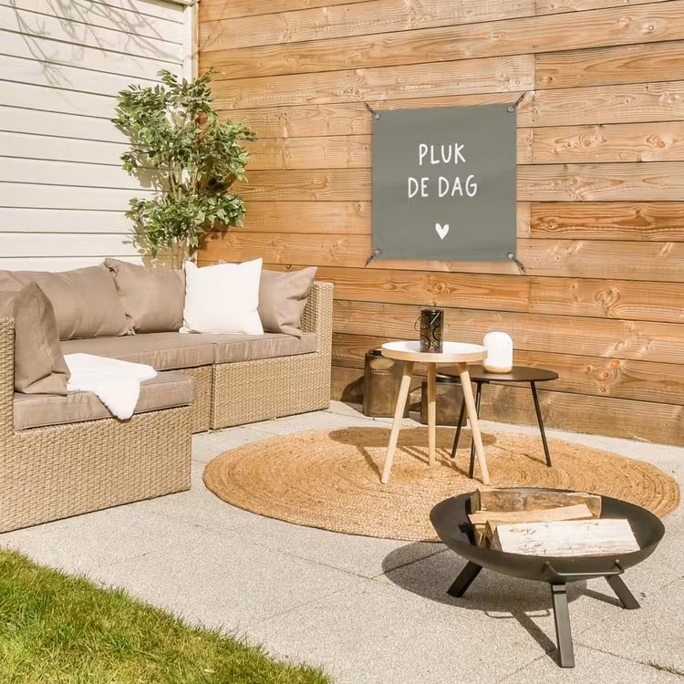 plukdedag-groen tuinposter los doek klein -sfeer4
