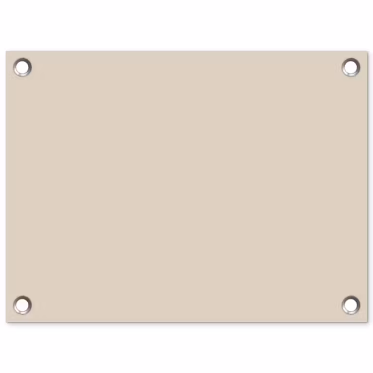 Raw - Linen - Nude tuinposter los doek klein 239 -3d