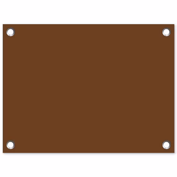 Rich - Espresso - Bruin tuinposter los doek klein 239 -3d