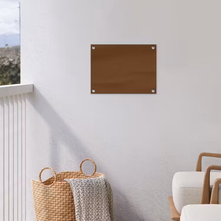 Rich - Espresso - Bruin tuinposter los doek klein 239 -sfeer8