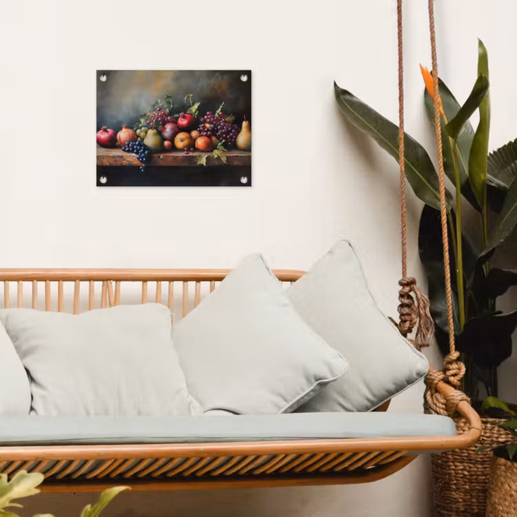Rustiek - Stilleven - Fruit tuinposter los doek klein -sfeer7