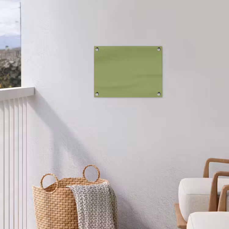 Sage - Green - Groen tuinposter los doek klein 239 -sfeer8