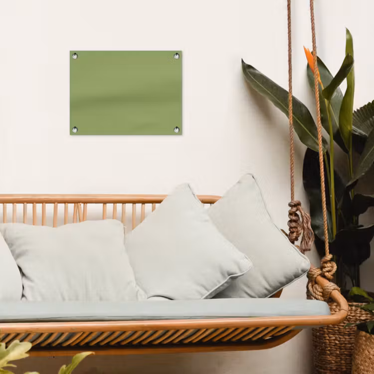 Sage - Green - Groen tuinposter los doek klein 239 -sfeer7