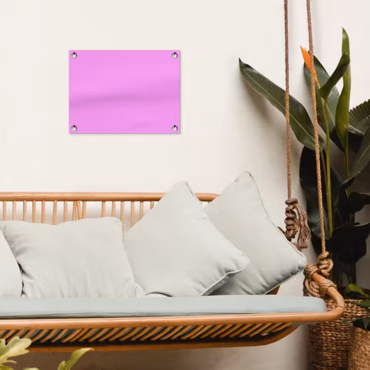 Soft - Lavender - Roze tuinposter los doek klein 239 -sfeer7