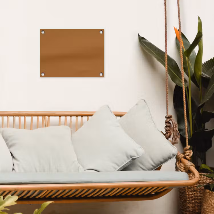 Spiced - Cinnamon - Bruin tuinposter los doek klein 239 -sfeer7
