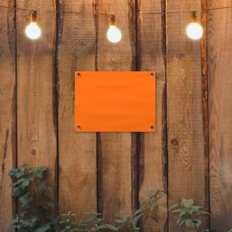 Spiced - Pumpkin - Oranje tuinposter los doek klein 239 -sfeer1