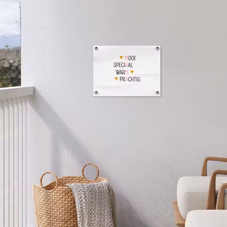 Spreuken - Mama - Quotes tuinposter los doek klein -sfeer8
