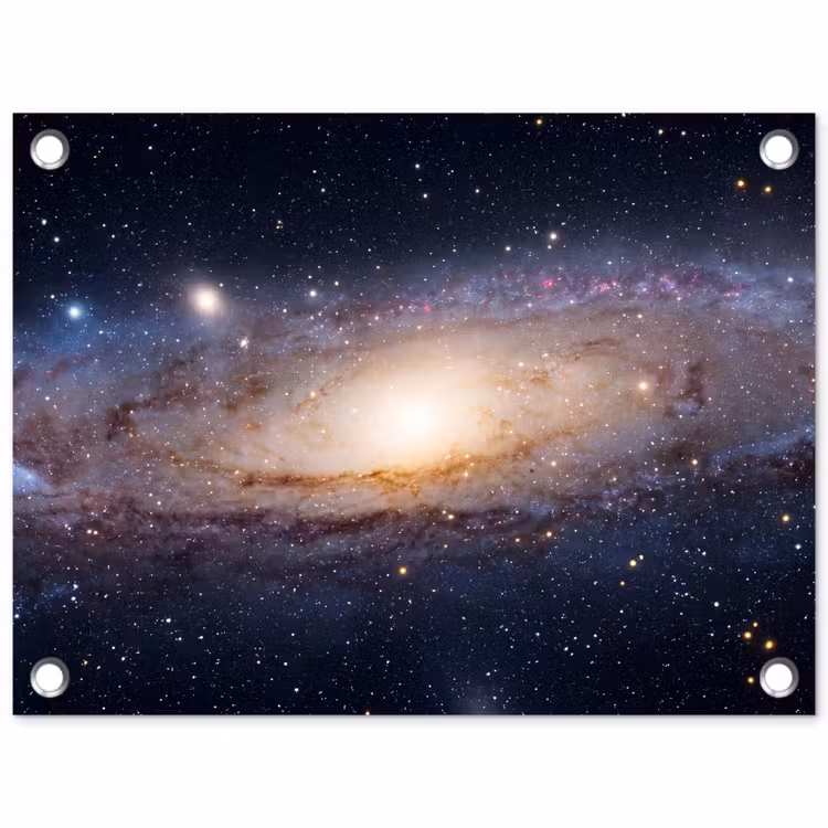 Tuinposter - Sterrenstelsel - Ruimte - Kosmos - Sterrenstelsel - Ruimte - Kosmos tuinposter los doek klein