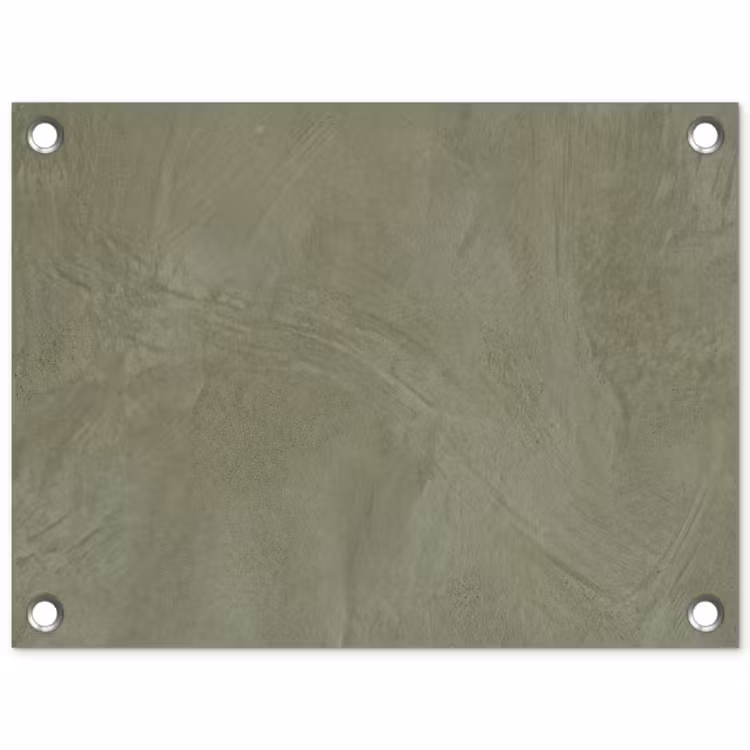 Textuur - Betonlook - Achtergrond - Modern - Groen tuinposter los doek klein -3d