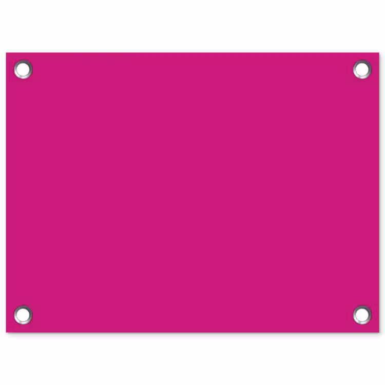 Velvet - Magenta - Roze tuinposter los doek klein 239 -3d