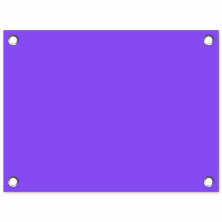 Vivid - Violet - Paars tuinposter los doek klein 239 -3d