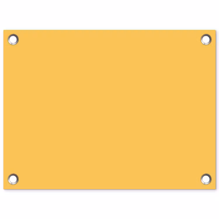 Warm - Sand - Terracotta tuinposter los doek klein 239 -3d