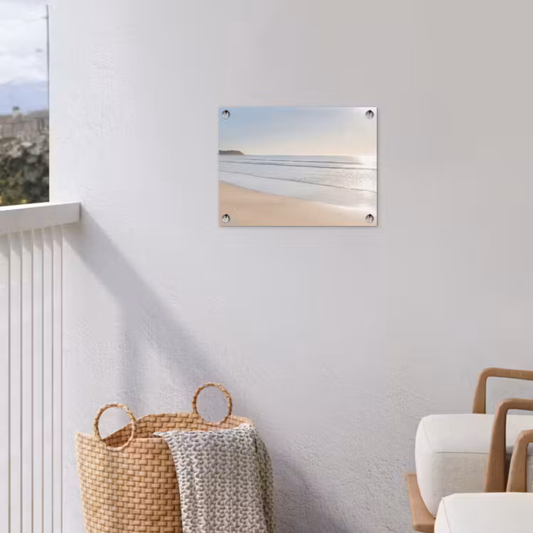 Zee - Zon - Zand tuinposter los doek klein -sfeer8