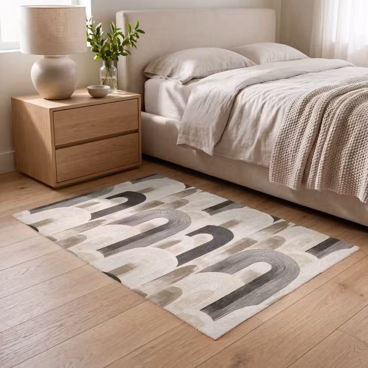 Abstract - Patroon - Bogen Vloerkleed Rechthoek klein 1091 -atmosphere_sfeer3_global