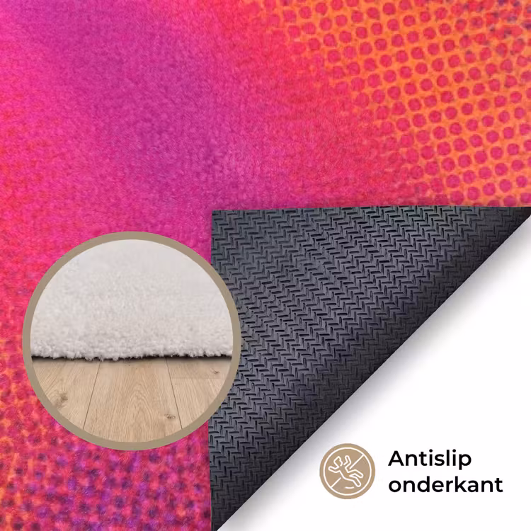 Abstract - Patroon - Kleurverloop Vloerkleed Rechthoek klein -uniquesellingpoint_antislip_NL_DE