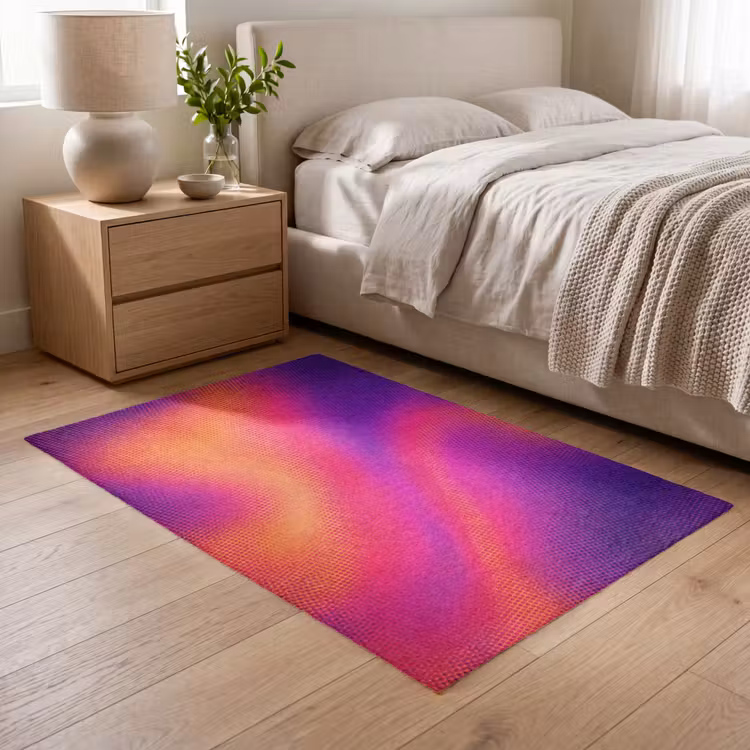 Abstract - Patroon - Kleurverloop Vloerkleed Rechthoek klein -atmosphere_sfeer3_global