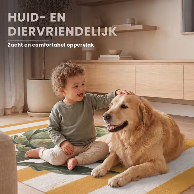 Vloerkleed - Artisjok - Modern - Groente - Artisjok - Modern - Groente Vloerkleed Rechthoek klein