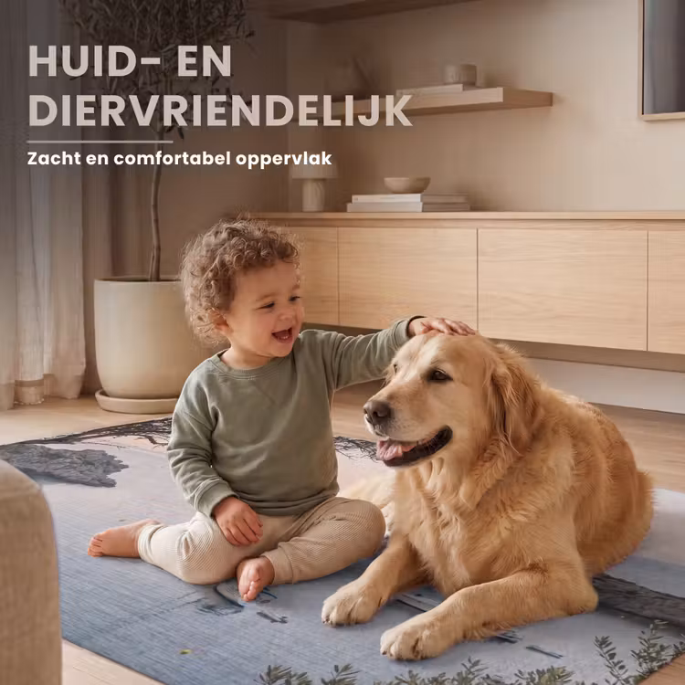 Vloerkleed - Baai - boten - zonsondergang - Baai - boten - zonsondergang Vloerkleed Rechthoek klein