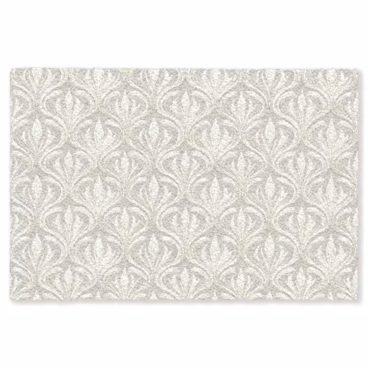 Barok - Patroon - Beige Vloerkleed Rechthoek klein 1091 -3d