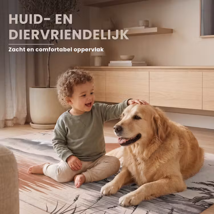 Bergtop - Meer - Bloesem Vloerkleed Rechthoek klein -uniquesellingpoint_zacht_NL
