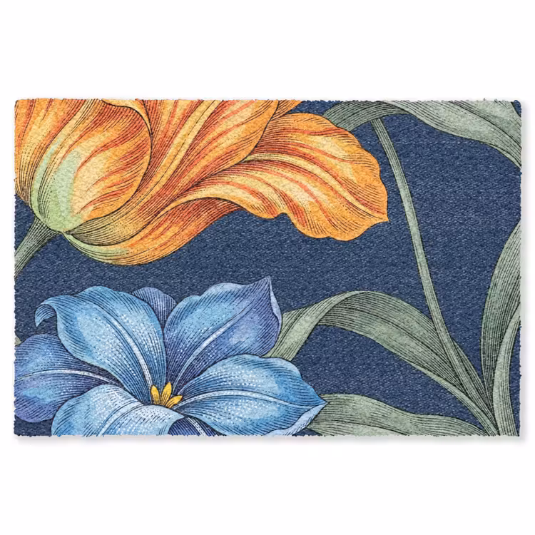 Vloerkleed - Bloemen - Botanisch - Patroon - Bloemen - Botanisch - Patroon Vloerkleed Rechthoek klein