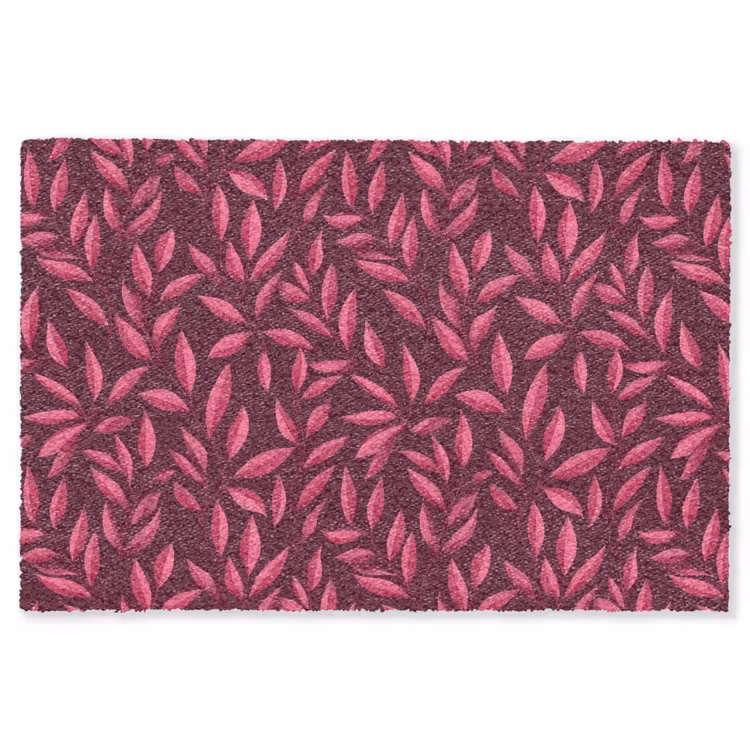 Bloemen - Roze - Natuur - Patroon Vloerkleed Rechthoek klein 1091 -3d