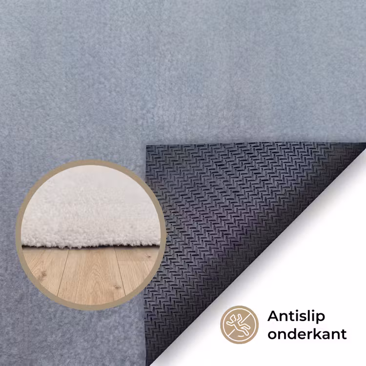 Bloemen - Vrouw - Wit Vloerkleed Rechthoek klein -uniquesellingpoint_antislip_NL_DE