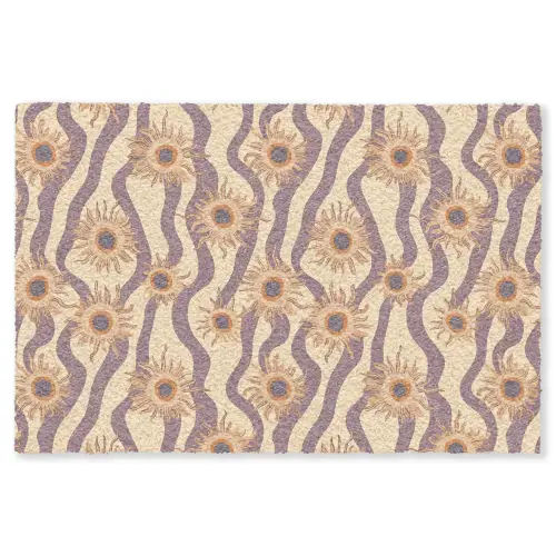 Bohemian - Vibe - Lavendelpaars Vloerkleed Rechthoek klein 1091 -3d