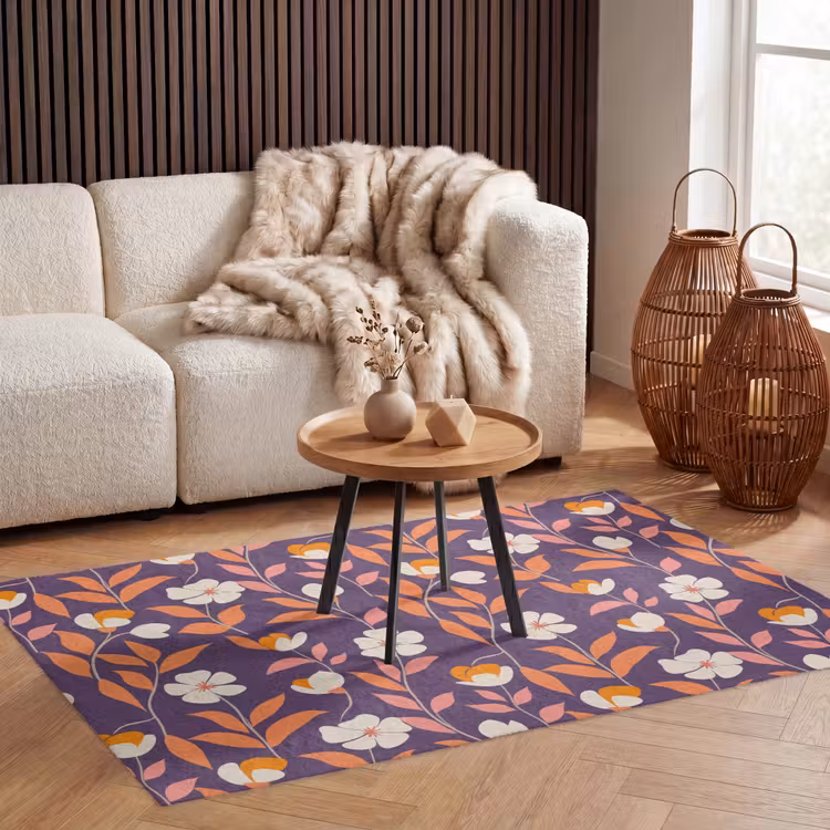 Boho - Vintage - Paars Vloerkleed Rechthoek klein 1091 -atmosphere_sfeer2_global