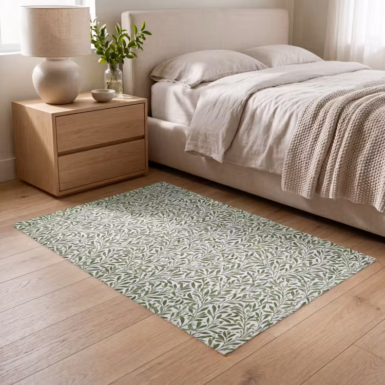 Botanisch - Takken - Groen Vloerkleed Rechthoek klein 1091 -atmosphere_sfeer3_global