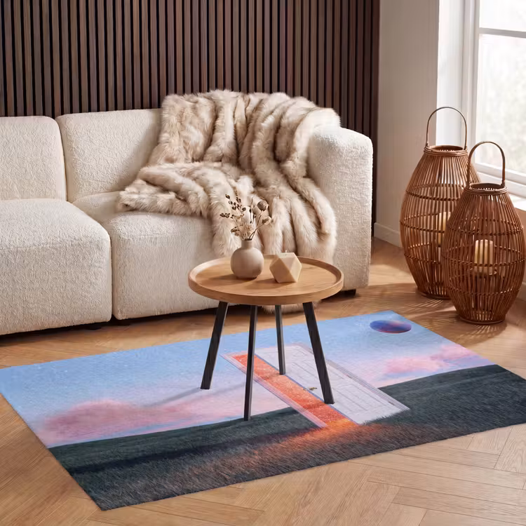 Vloerkleed - Deur - Fantasie - Ruimte - Deur - Fantasie - Ruimte Vloerkleed Rechthoek klein