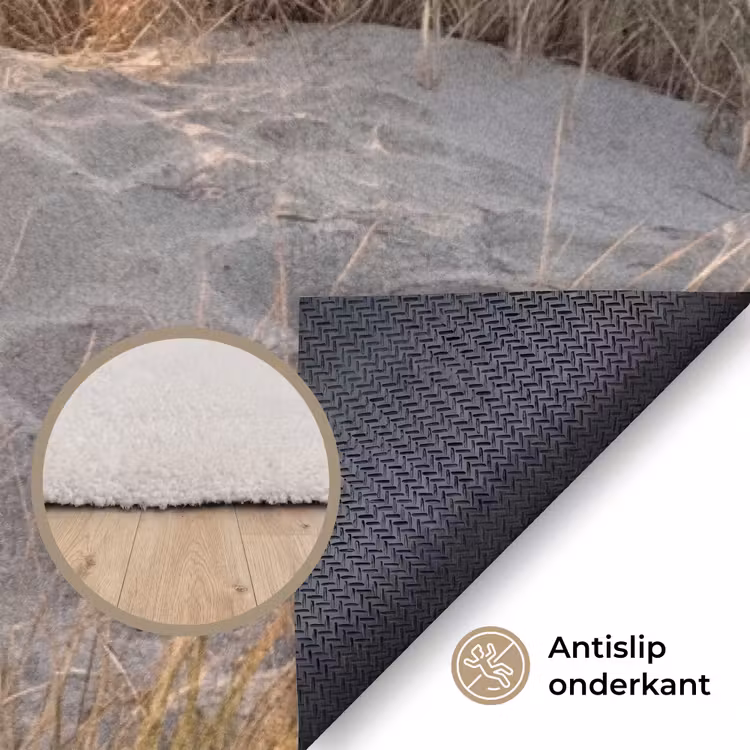 Duinen - Strand - Zee Vloerkleed Rechthoek klein -uniquesellingpoint_antislip_NL