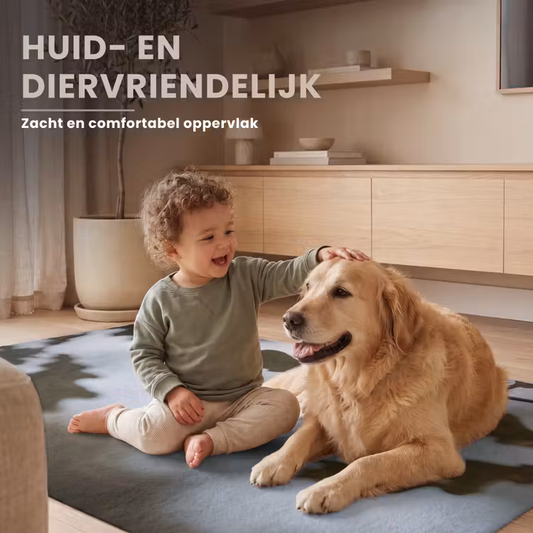 Eikel - Eikenblad - Bos - Herfst - Natuur Vloerkleed Rechthoek klein -uniquesellingpoint_zacht_NL