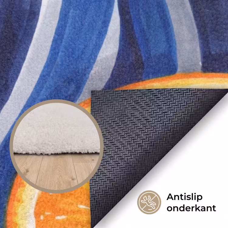 Vloerkleed - Eten - Fruit - Oranje - Eten - Fruit - Oranje Vloerkleed Rechthoek klein