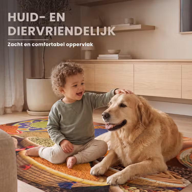 Vloerkleed - Eten - Kleurrijk - Cultuur - Eten - Kleurrijk - Cultuur Vloerkleed Rechthoek klein