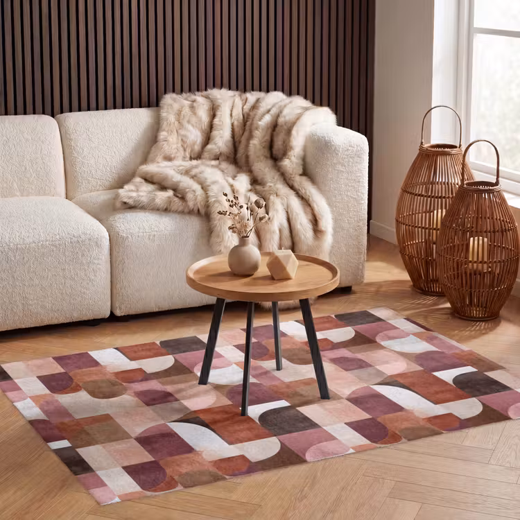 Geometrie - Modern - Retro Vloerkleed Rechthoek klein 1091 -atmosphere_sfeer2_global
